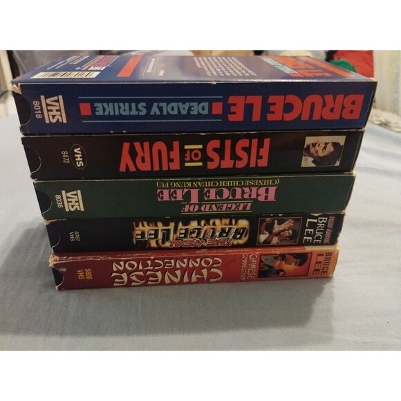 Bruce Lee VHS Tapes Lot of 5 - Kung Fu - Picture 3 of 6